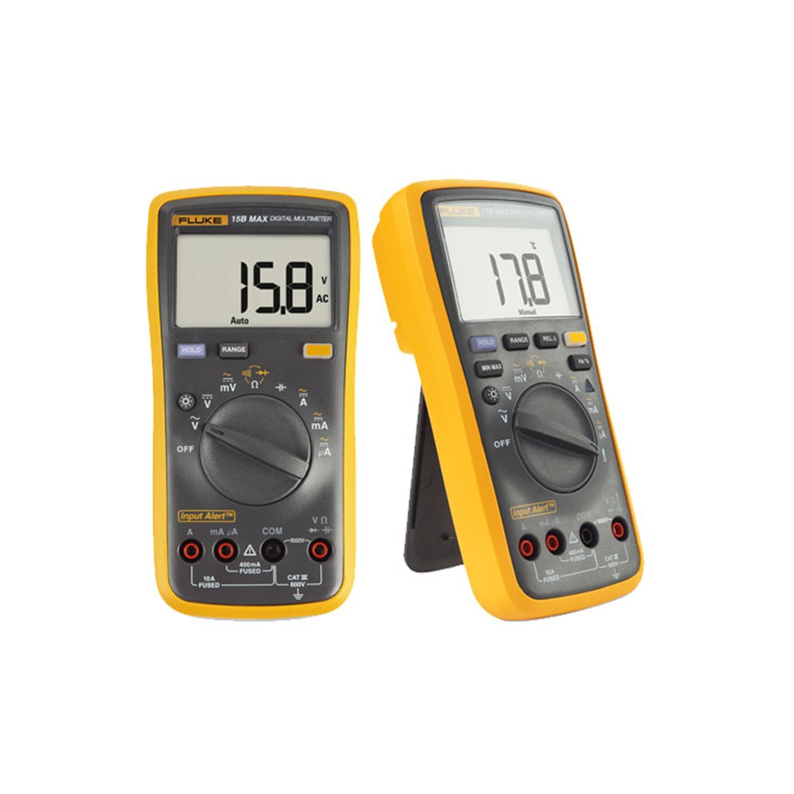 FLUKE 15B MAX KIT 정품 15B 멀티미터, 테스터기 (4MM & 1MM)