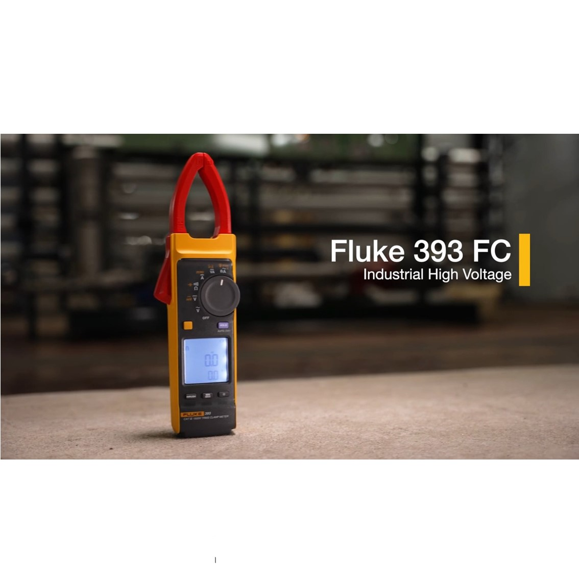 FLUKE 393 무선 클램프미터 1500V 클램프미터/ iFlex포함