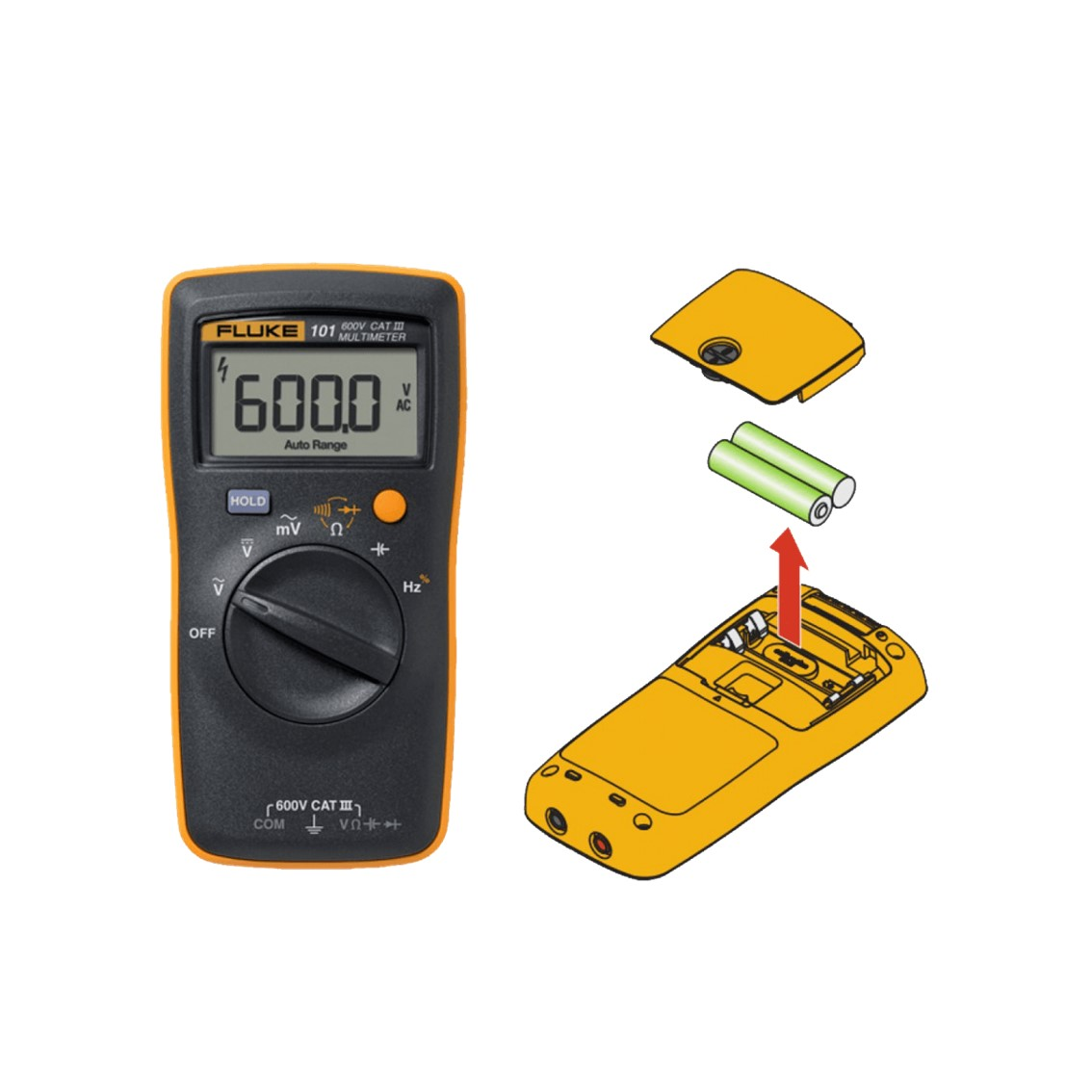 FLUKE 101 ESP 포켓 테스터기 멀티테스터기 플루크 101