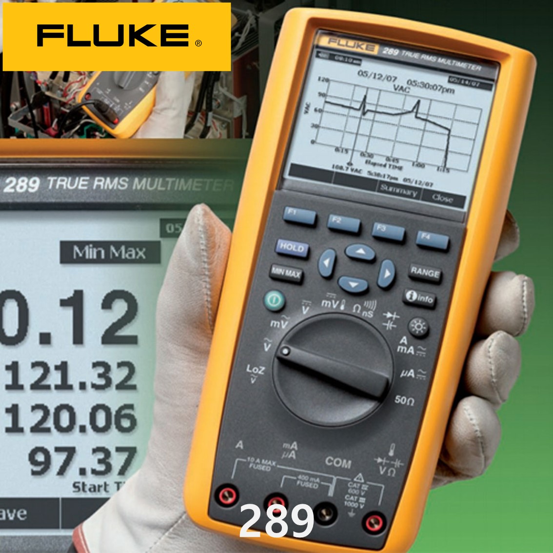 FLUKE 289 정품 디지털멀티미터 289 (True-RMS/ LOGGING)