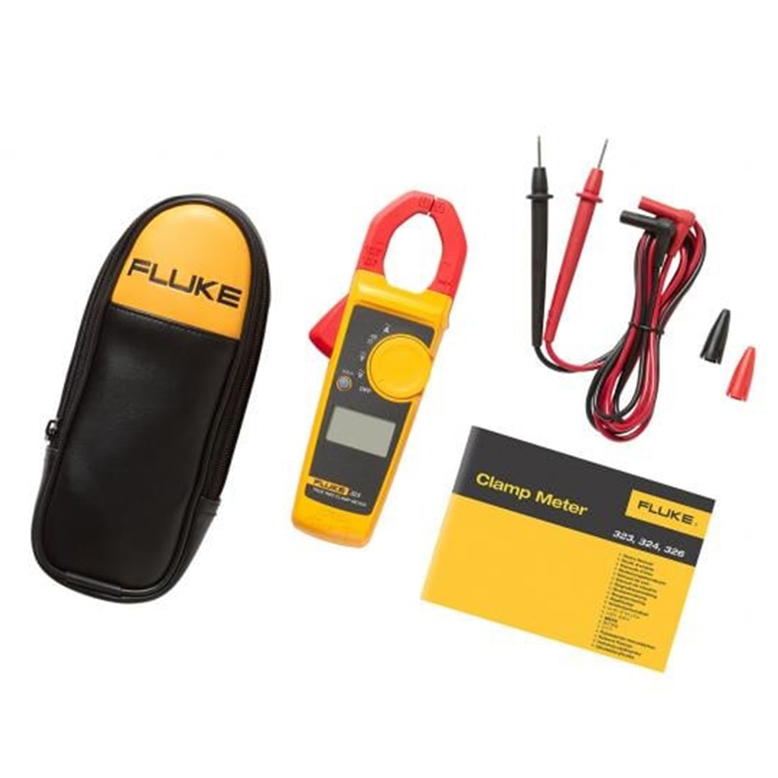 FLUKE 323 클램프미터 400A AC 전류, 600V AC 및 DC 전압