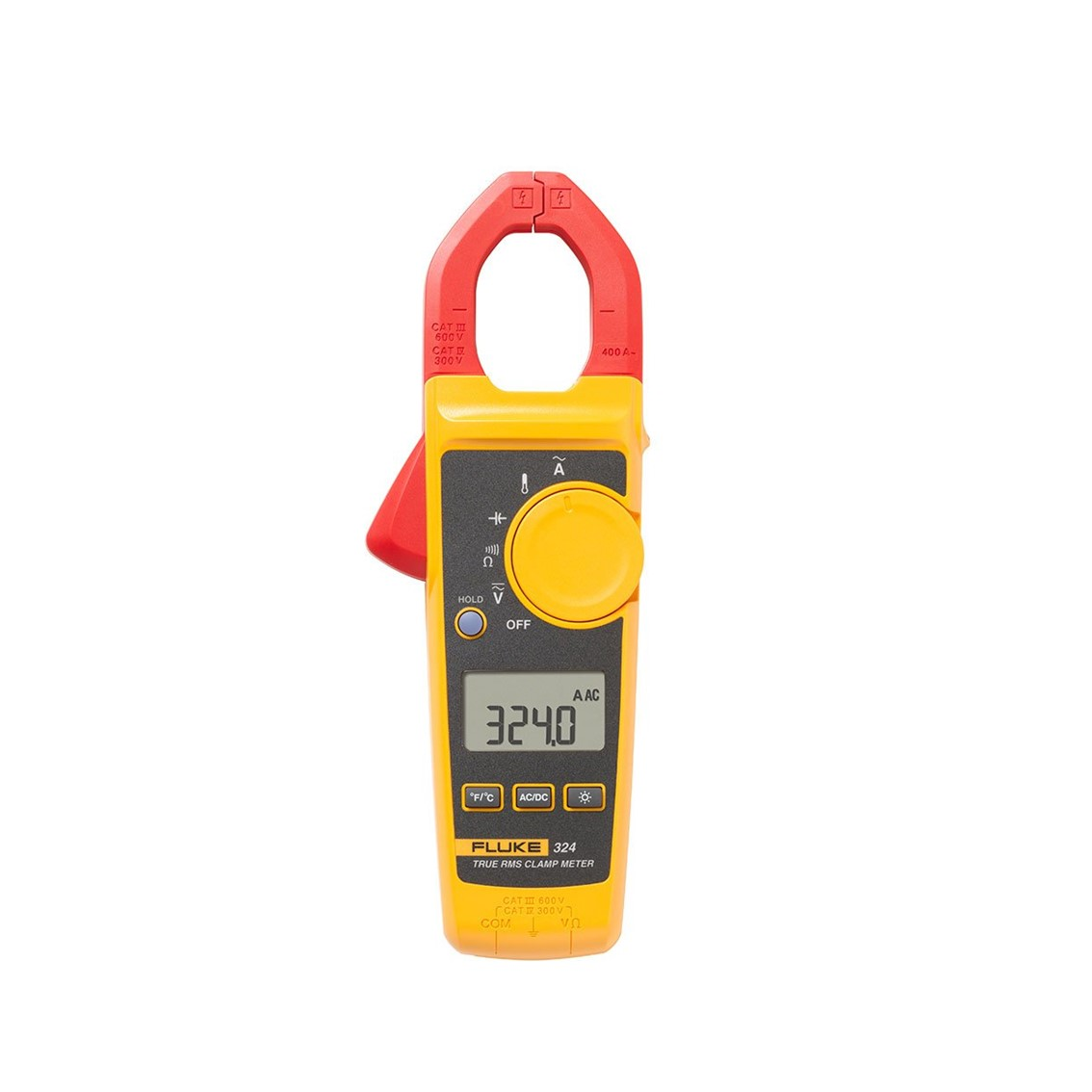 FLUKE 324 클램프미터 400A AC,600V AC 및 DC 전압