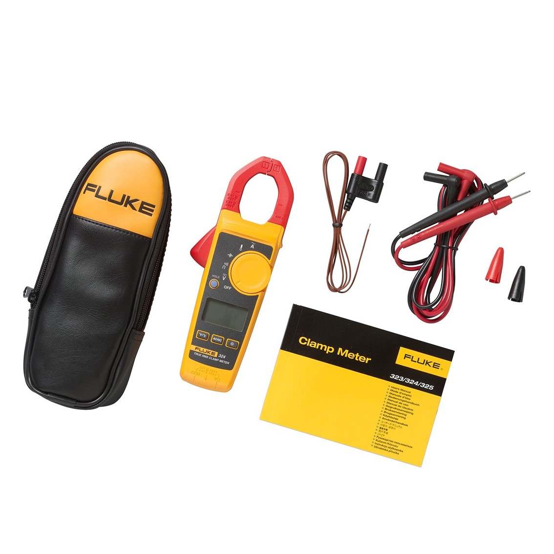 FLUKE 324 클램프미터 400A AC,600V AC 및 DC 전압