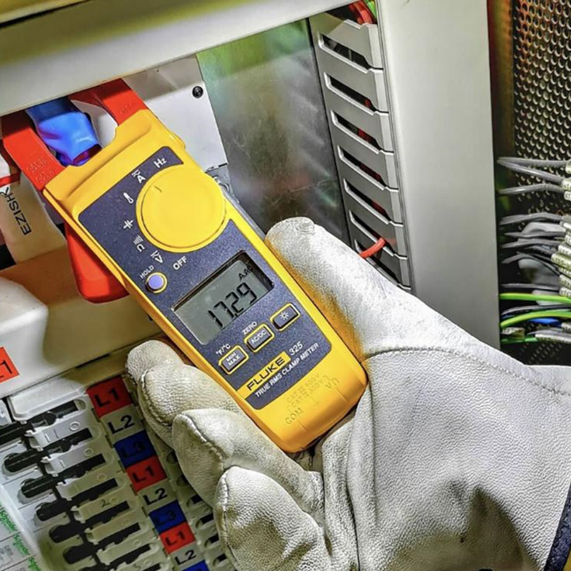 FLUKE 325 클램프미터 400A AC 및 DC 전류