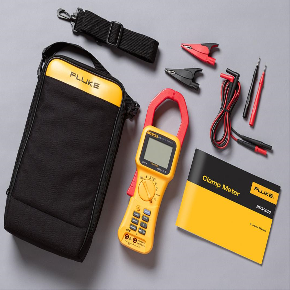 FLUKE 355 클램프미터 2,000A AC,DC