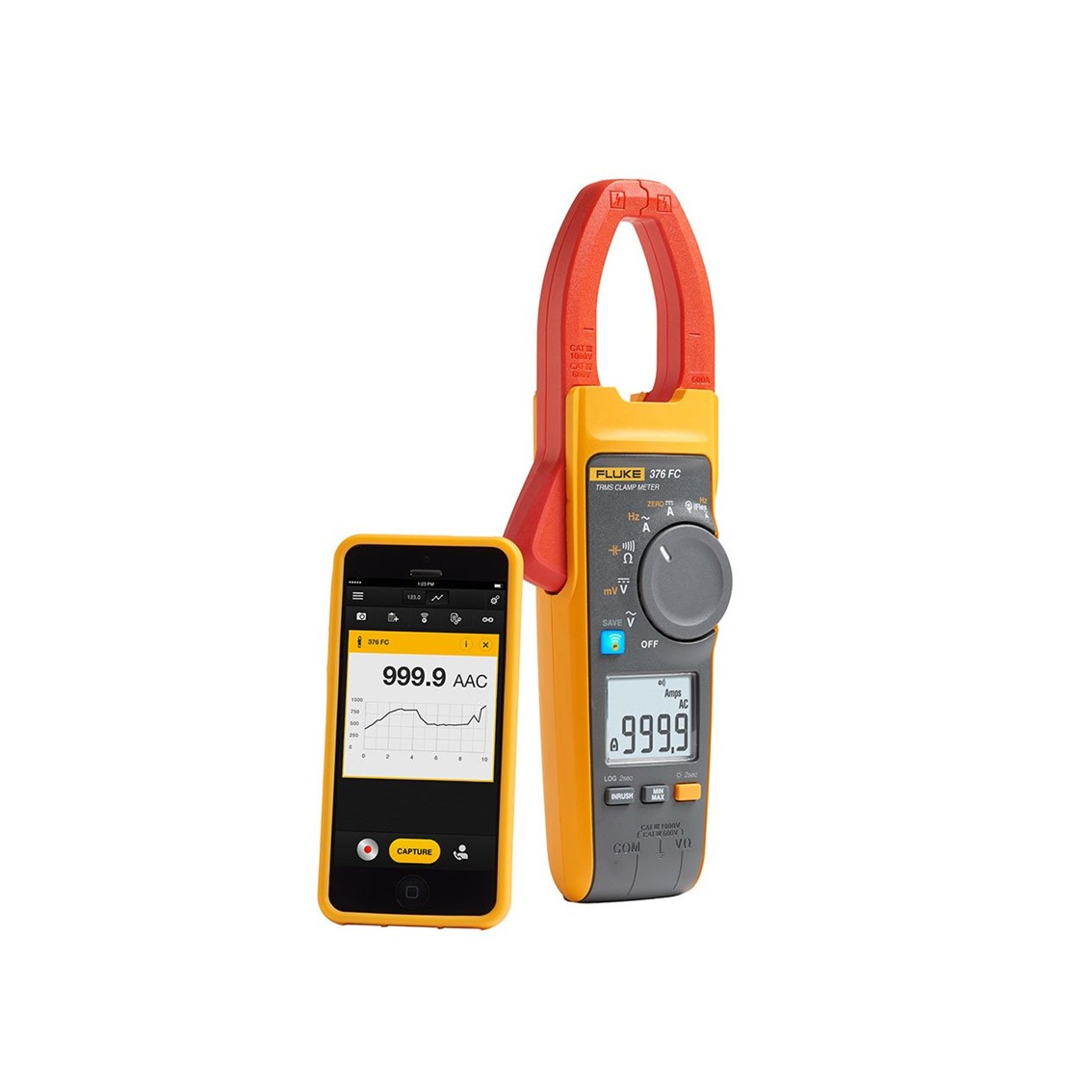 FLUKE 376 FC iFlex포함 플루크 376 FC True RMS AC/DC 클램프미터