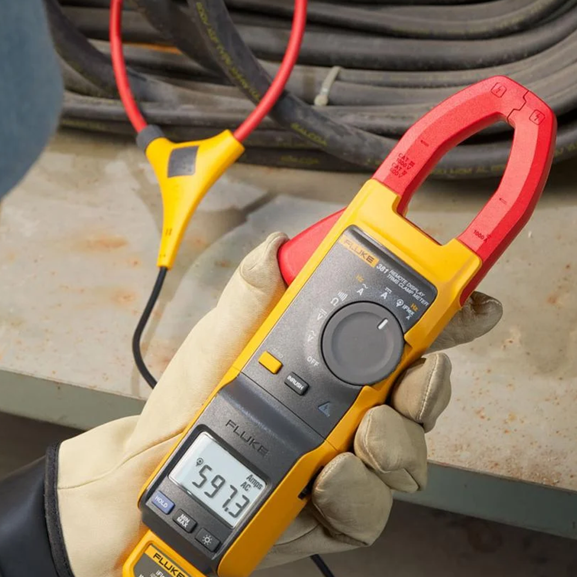 FLUKE 381 클램프미터1000A AC/DC 클램프미터