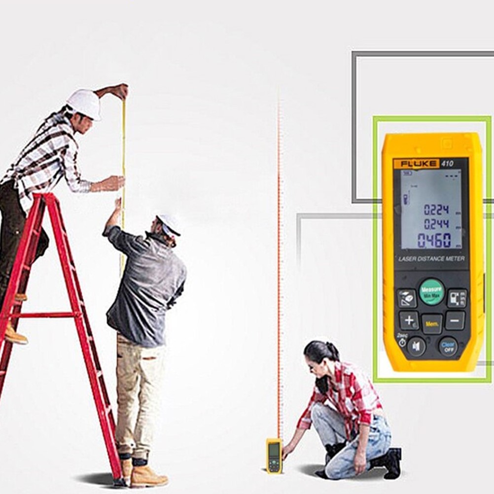 FLUKE 410 정품 레이저거리측정기,레이저줄자 100M