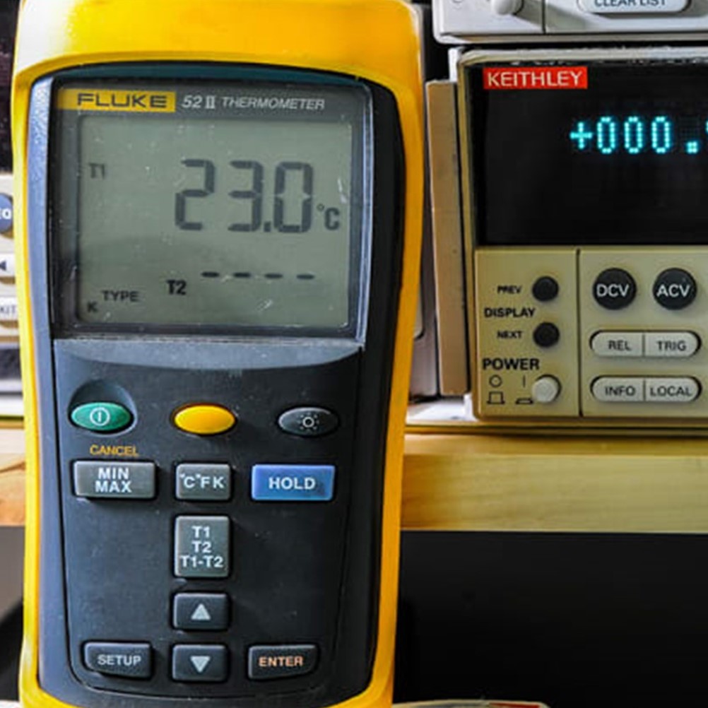 FLUKE 52-2 60Hz 정품 2채널 디지털 온도계 52 II, 접촉식 온도계, 온도미터