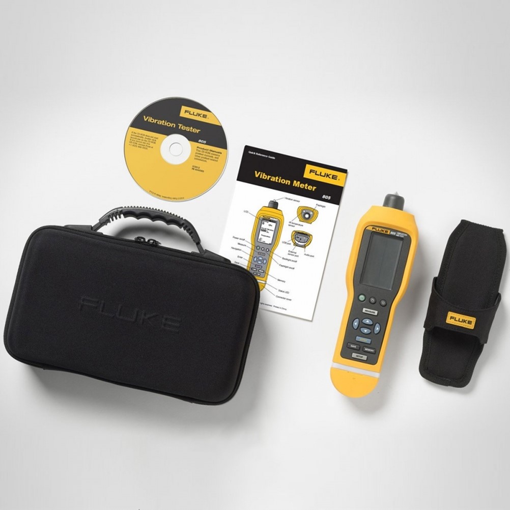 FLUKE 805 ﻿모터제품 수명연장 산업용 진동측정기진동분석계, 플루크805
