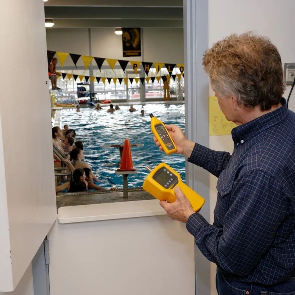 FLUKE 971 ﻿실내공기질측정기, 수영장온습도미터, 온습도미터