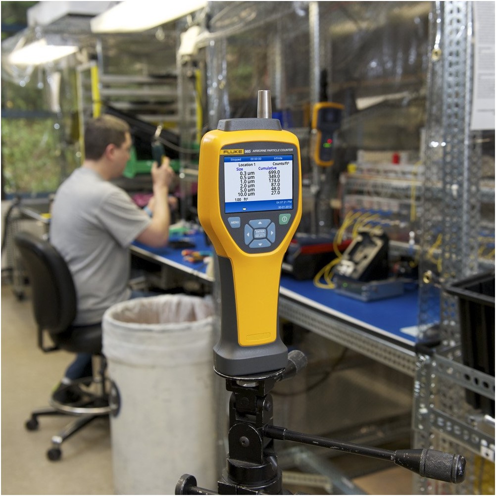 FLUKE 985 정품 미세먼지측정기, 파티클 카운터
