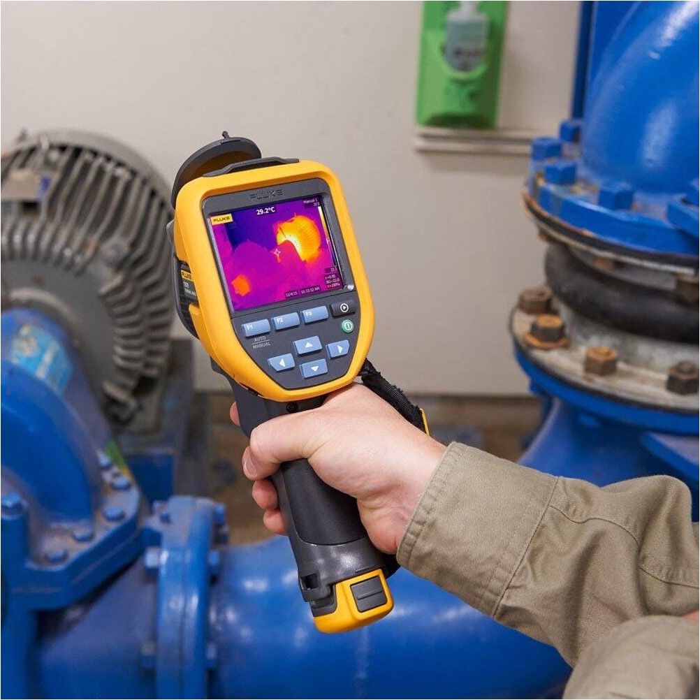 FLUKE TIS75+ 27HZ 열화상카메라 해상도 384x288, -20~550, 터치스크린, 동영상녹화