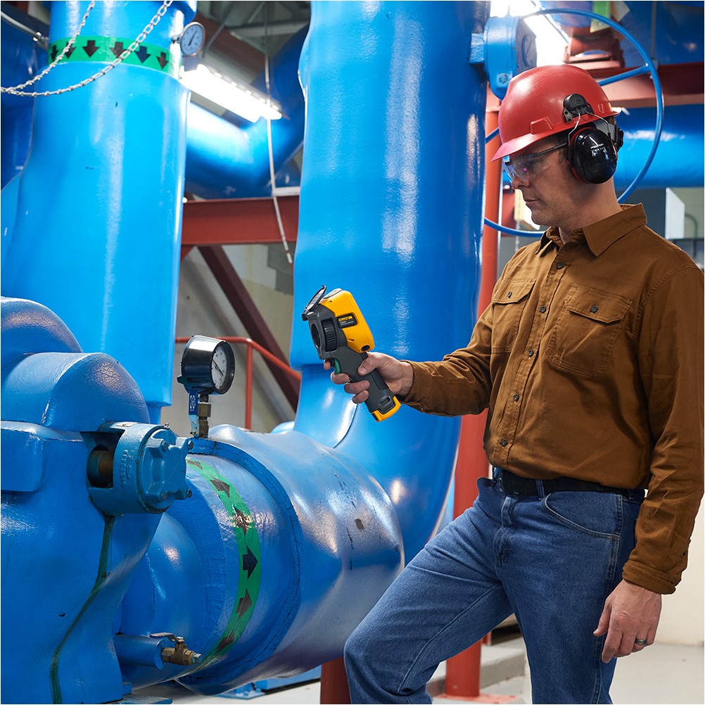 FLUKE TIS75+ 27HZ 열화상카메라 해상도 384x288, -20~550, 터치스크린, 동영상녹화