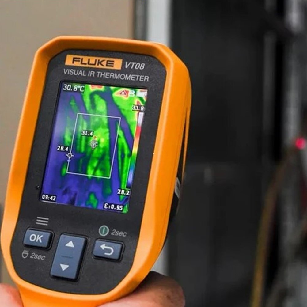 FLUKE VT08 열화상카메라, 적외선 온도계 ( 해상도 120X90, -20~400 )