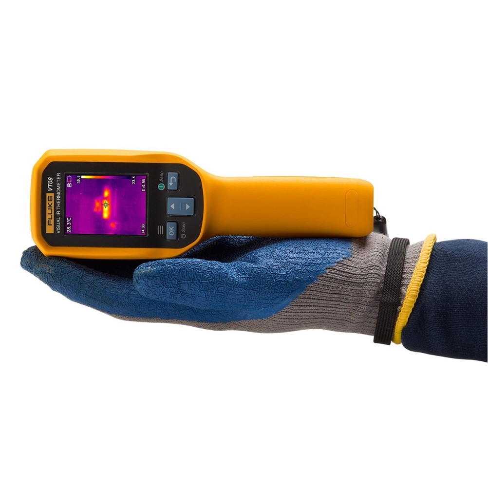FLUKE VT08 열화상카메라, 적외선 온도계 ( 해상도 120X90, -20~400 )