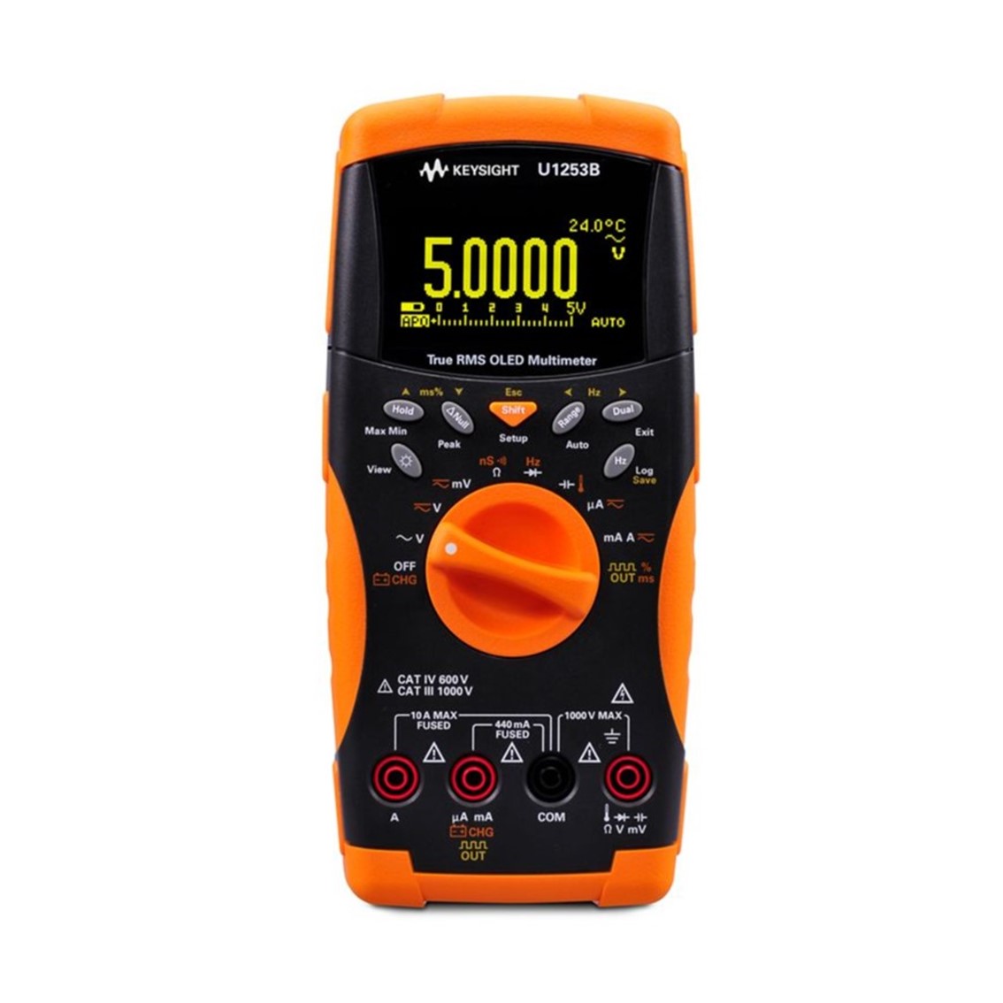 KEYSIGHT U1252B 4.5디지트 핸드형 디지털 멀티미터