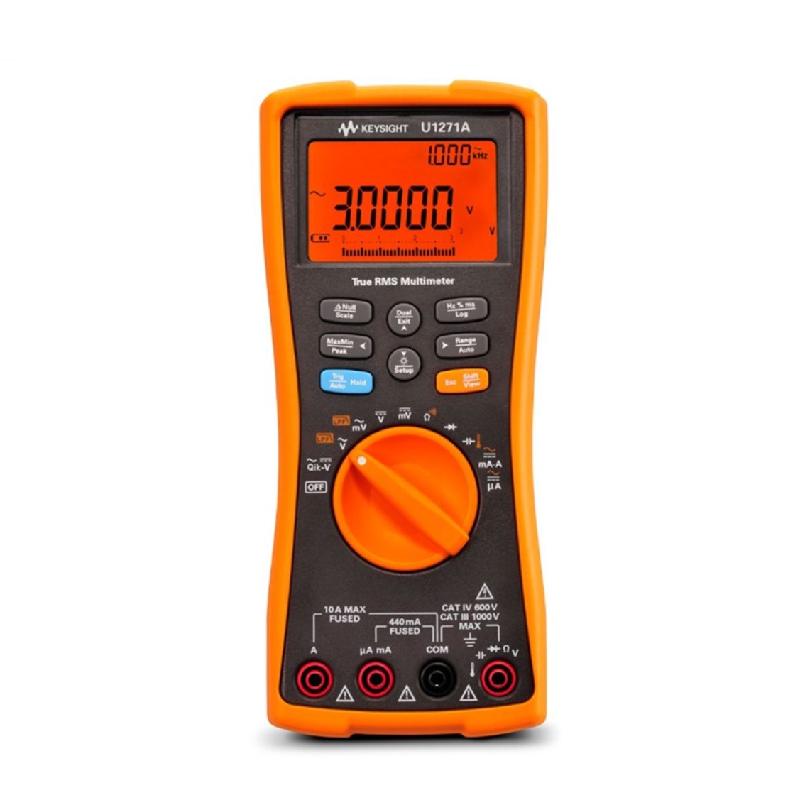 KEYSIGHT U1271A 4.5digit 휴대형 디지털 멀티미터 ( 방수, 방진 IP54 )