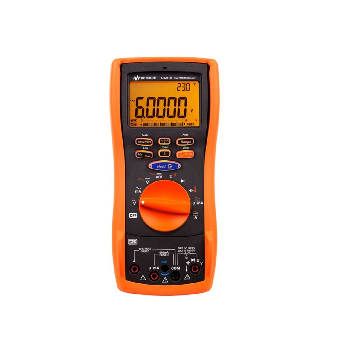 KEYSIGHT U1281A 4.5 Digit 휴대용 디지털멀티메타 ( 방수,방진 IP67 )