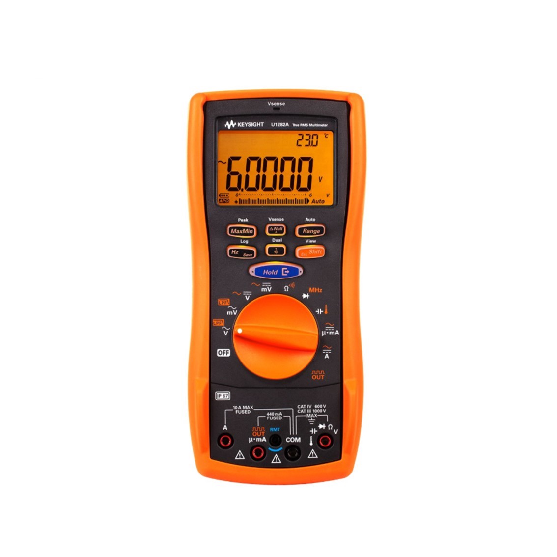 KEYSIGHT U1282A 4.5Digit 휴대용 디지털 멀티미터 ( 방수,방진 IP67 )