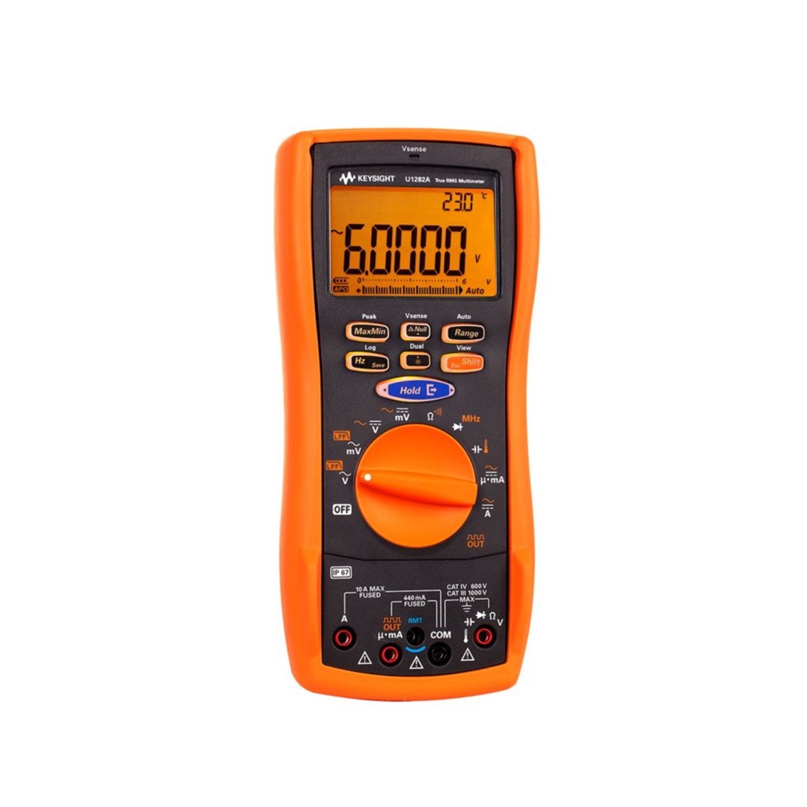 KEYSIGHT U1282A 4.5Digit 휴대용 디지털 멀티미터 ( 방수,방진 IP67 )