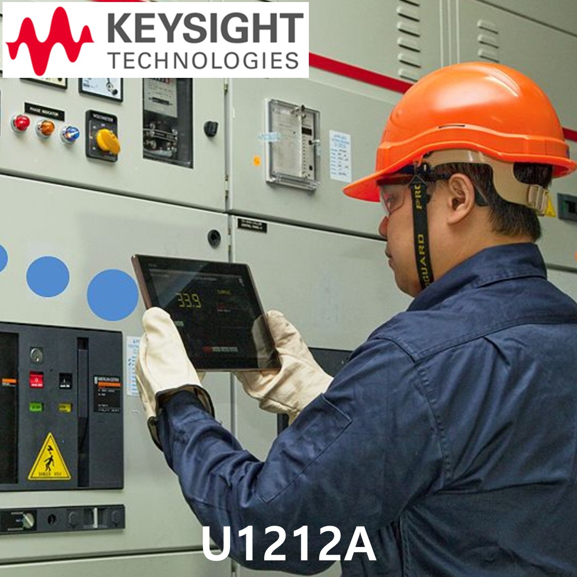 KEYSIGHT U1212A 휴대용 클램프미터 AC/DC 1000A 3.5디지트