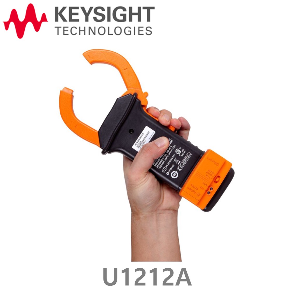 KEYSIGHT U1212A 휴대용 클램프미터 AC/DC 1000A 3.5디지트
