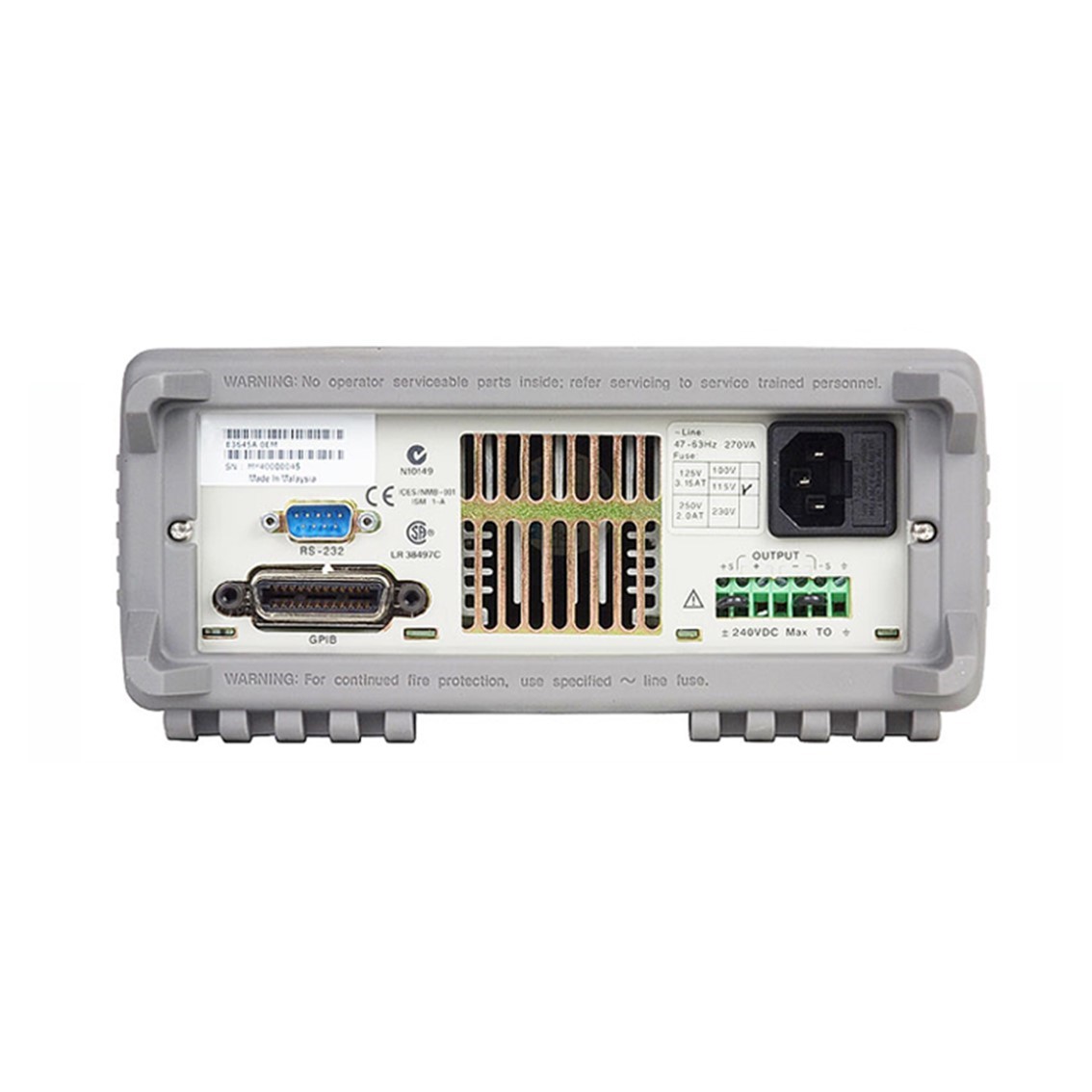 KEYSIGHT E3643A DC파워서플라이 50W 35V/1A or 60V/0.8A DC전원공급기
