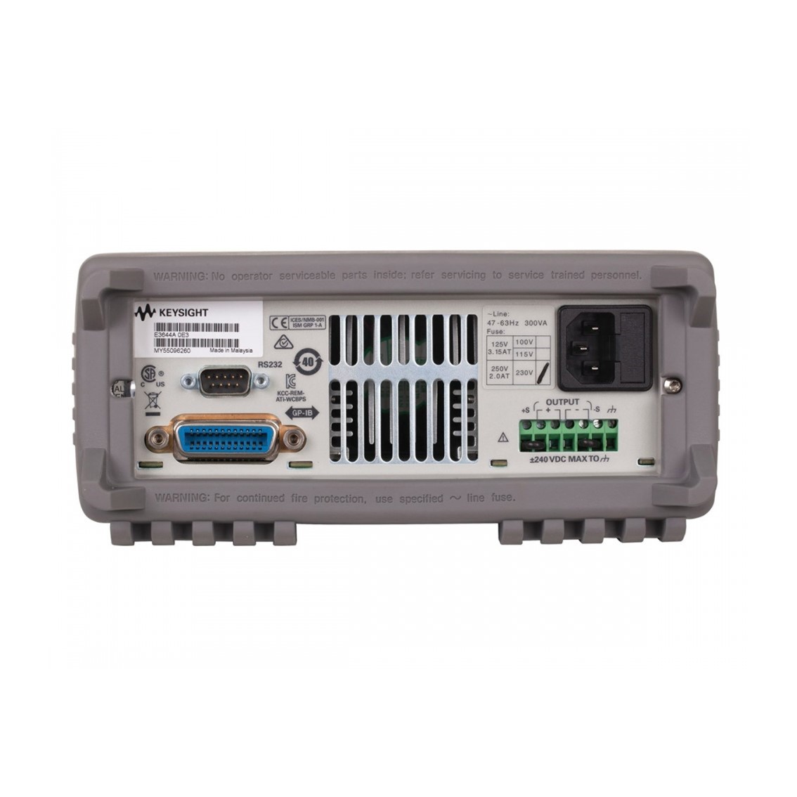 KEYSIGHT E3644A DC파워서플라이 50W 35V/1A or 60V/0.8A DC전원공급기