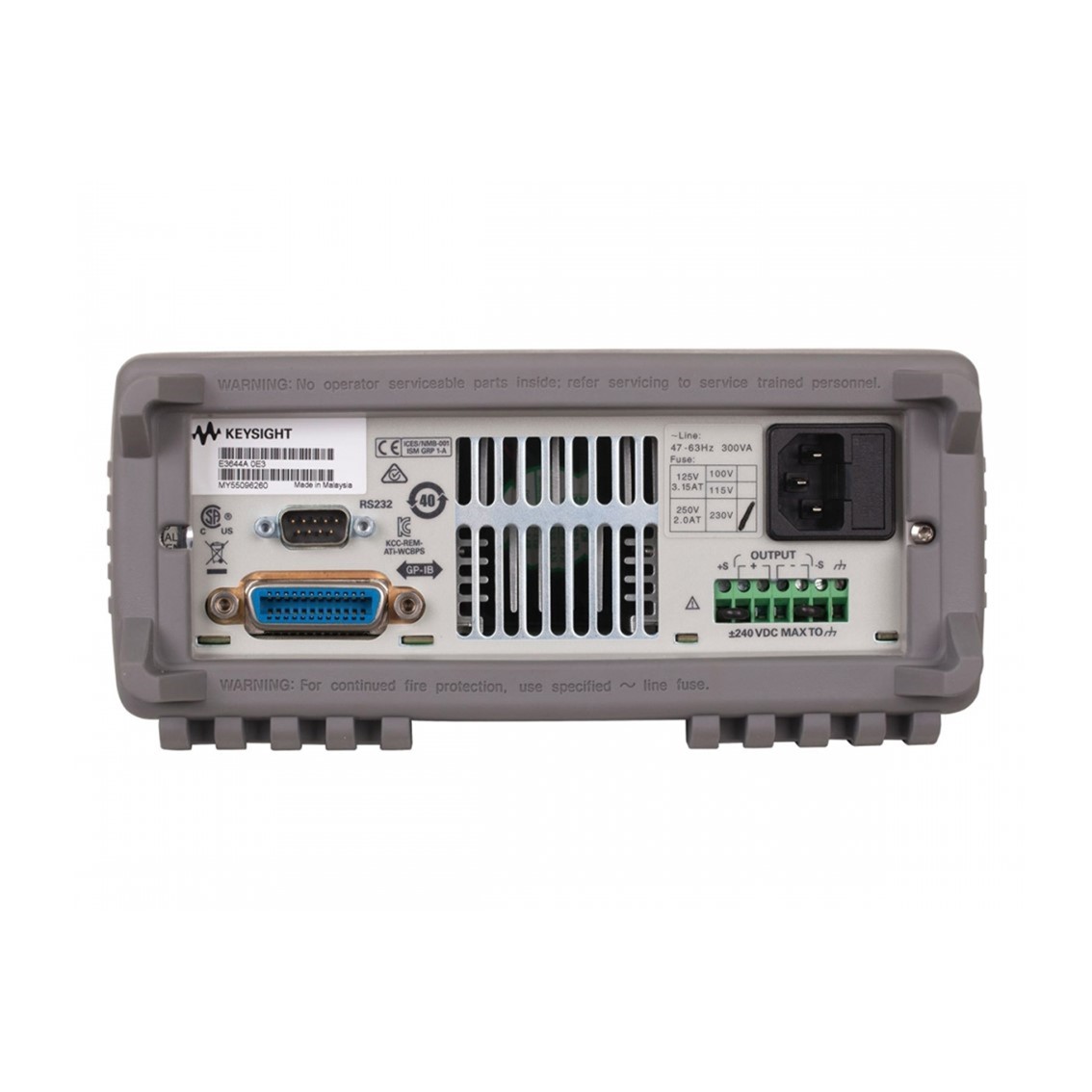 KEYSIGHT E3645A DC파워서플라이 35V/2.2A/80W , 60V/1.3A DC전원공급기