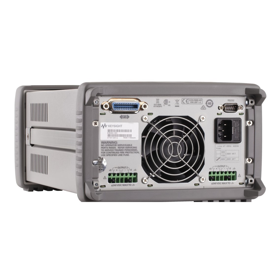 KEYSIGHT E3648A DC파워서플라이 100W 8V/5Ax2CH, 20V/2.5A/2CH DC전원공급기