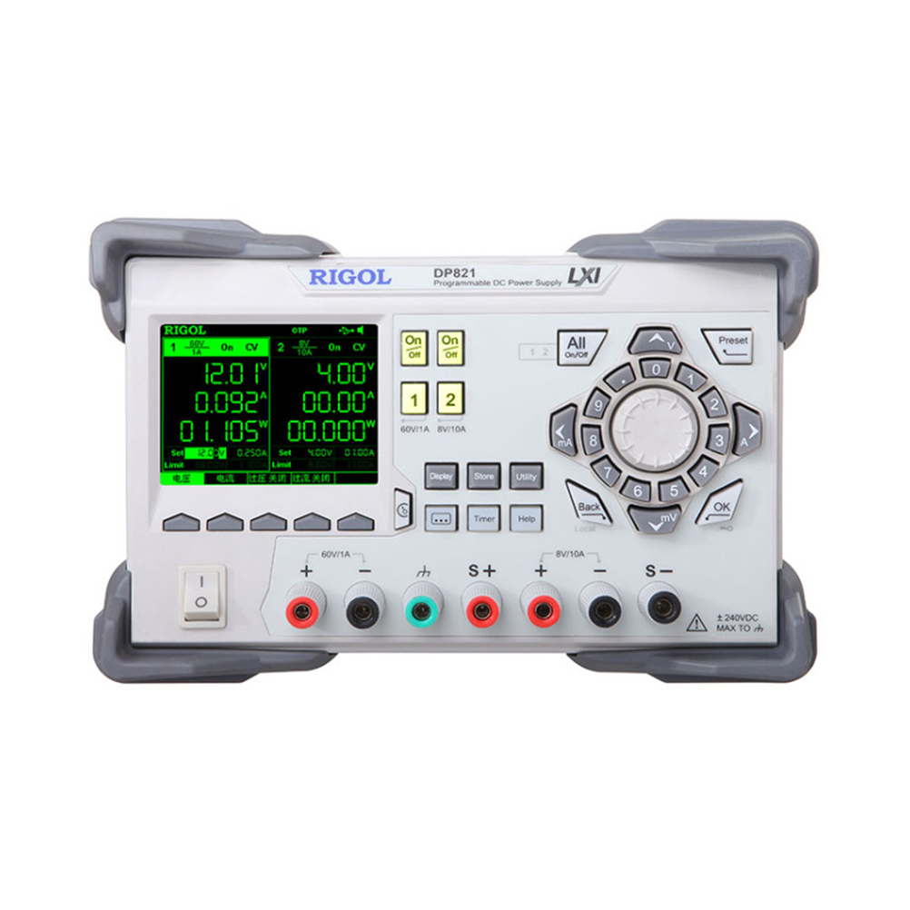 RIGOL DP821 2채널 8V,10A or 60V,1A, 140W DC전원공급기 DC파워서플라이