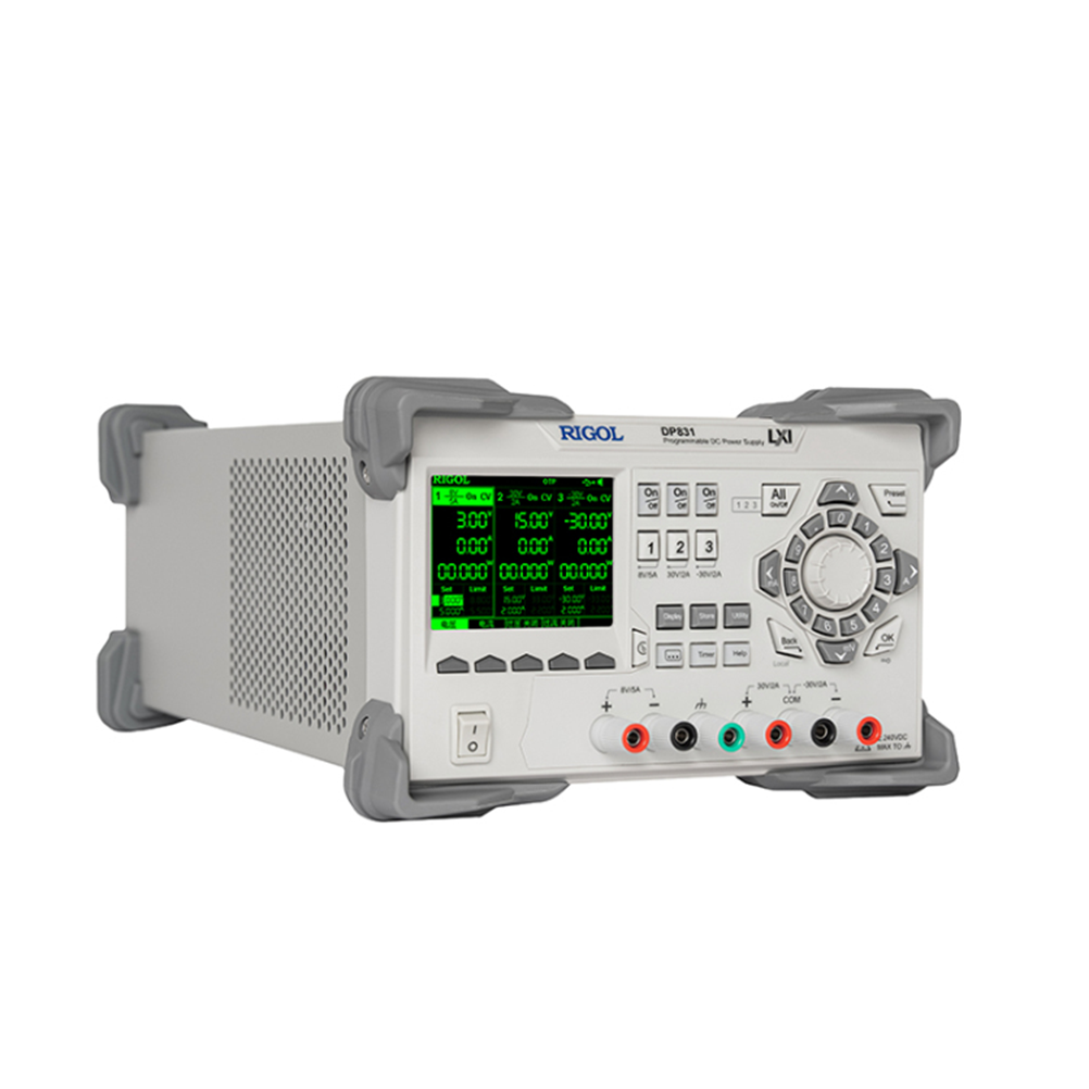 RIGOL DP831 3채널, 8V,5A x 1채널, 30V,2A x 1채널, -30V/2A x 1채널, 165W DC전원공급기 DC파워서플라이
