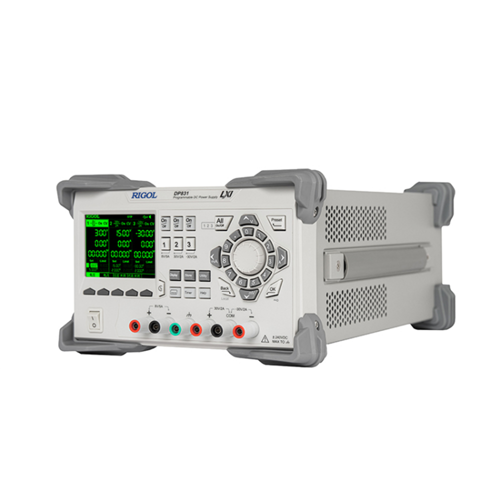 RIGOL DP831 3채널, 8V,5A x 1채널, 30V,2A x 1채널, -30V/2A x 1채널, 165W DC전원공급기 DC파워서플라이
