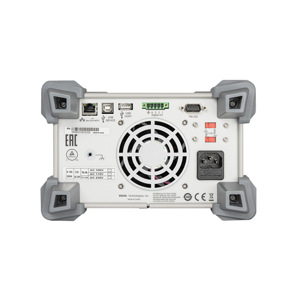 RIGOL DP831A 3채널 8V,5A x 1채널, 30V,2A x 1채널, -30V/2A x 1채널, 165W DC파워서플라이