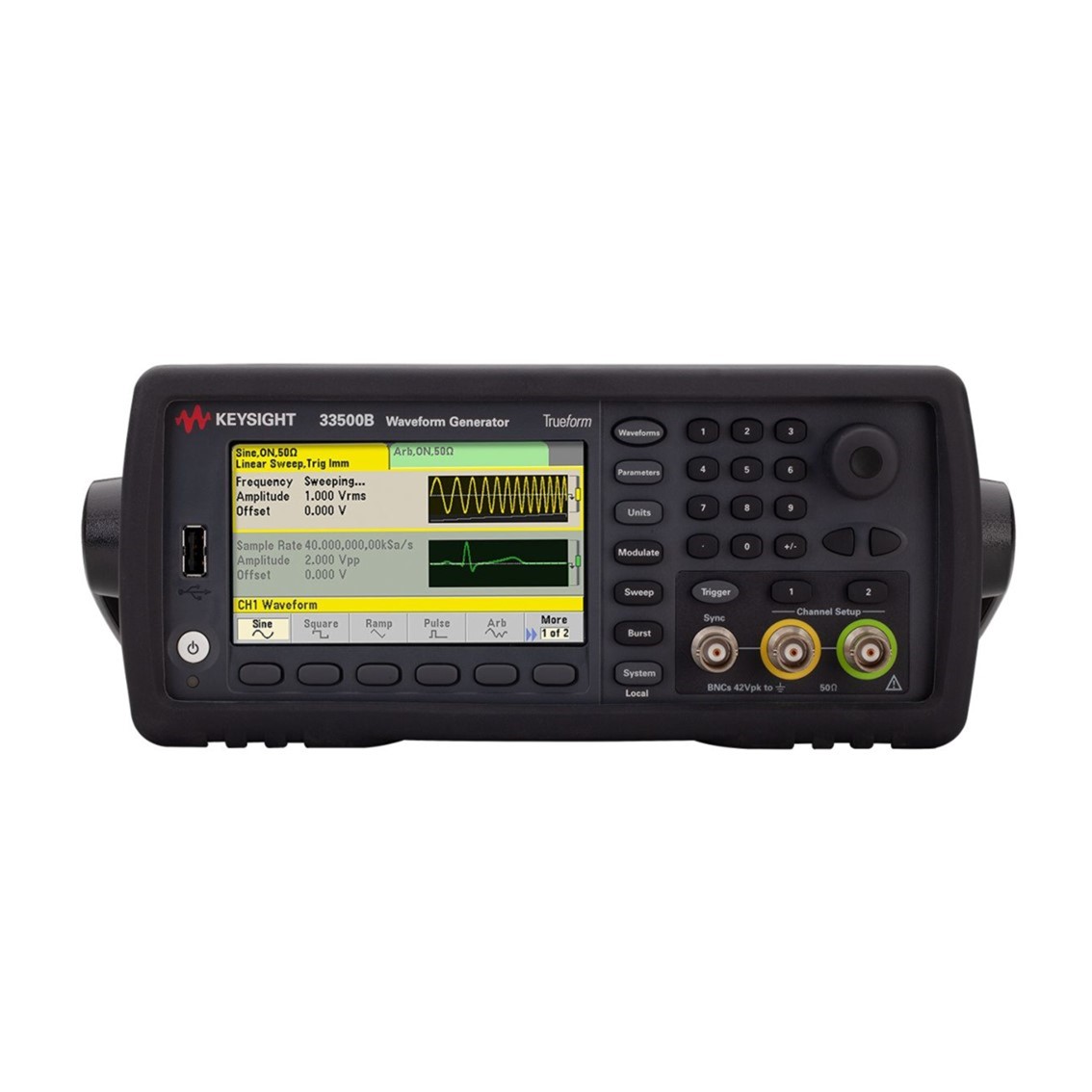 KEYSIGHT 33519B 임의파형발생기 30MHz, 1CH, 임의함수발생기
