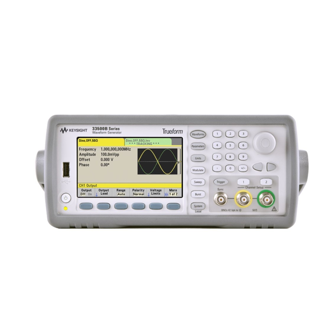 KEYSIGHT 33521B 임의파형발생기 30MHz, 1CH, 임의함수발생기