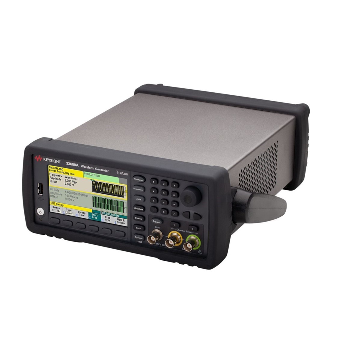 KEYSIGHT 33611A 임의파형발생기 80MHz, 1CH, 임의함수발생기
