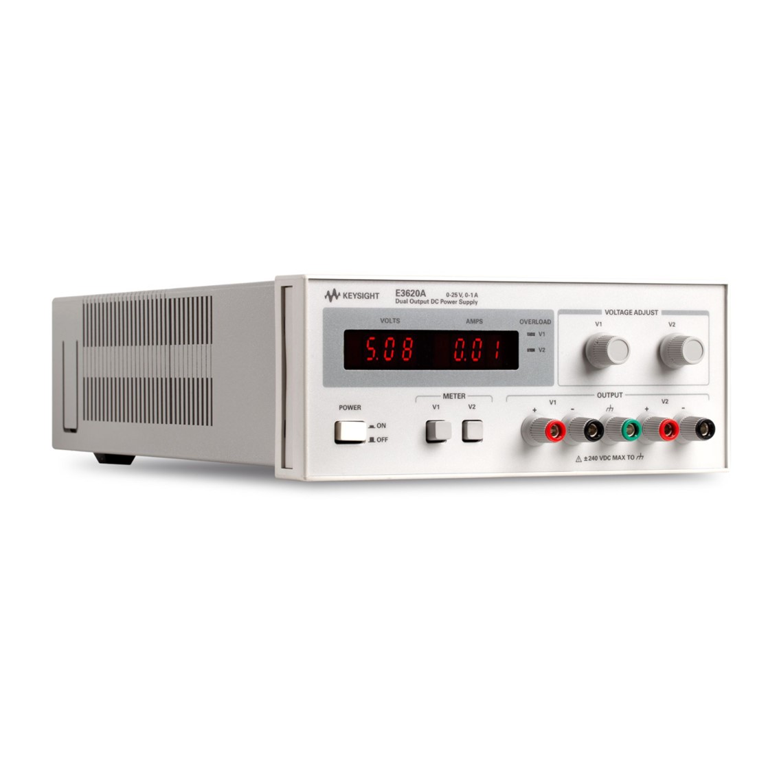 KEYSIGHT E3620A DC파워서플라이 50W, 25V/1A x 2채널 DC전원공급기