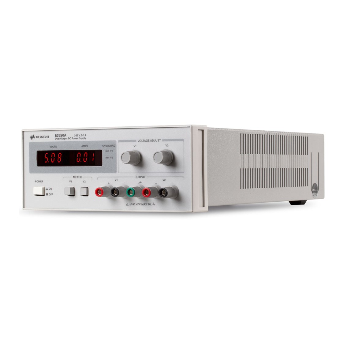 KEYSIGHT E3620A DC파워서플라이 50W, 25V/1A x 2채널 DC전원공급기