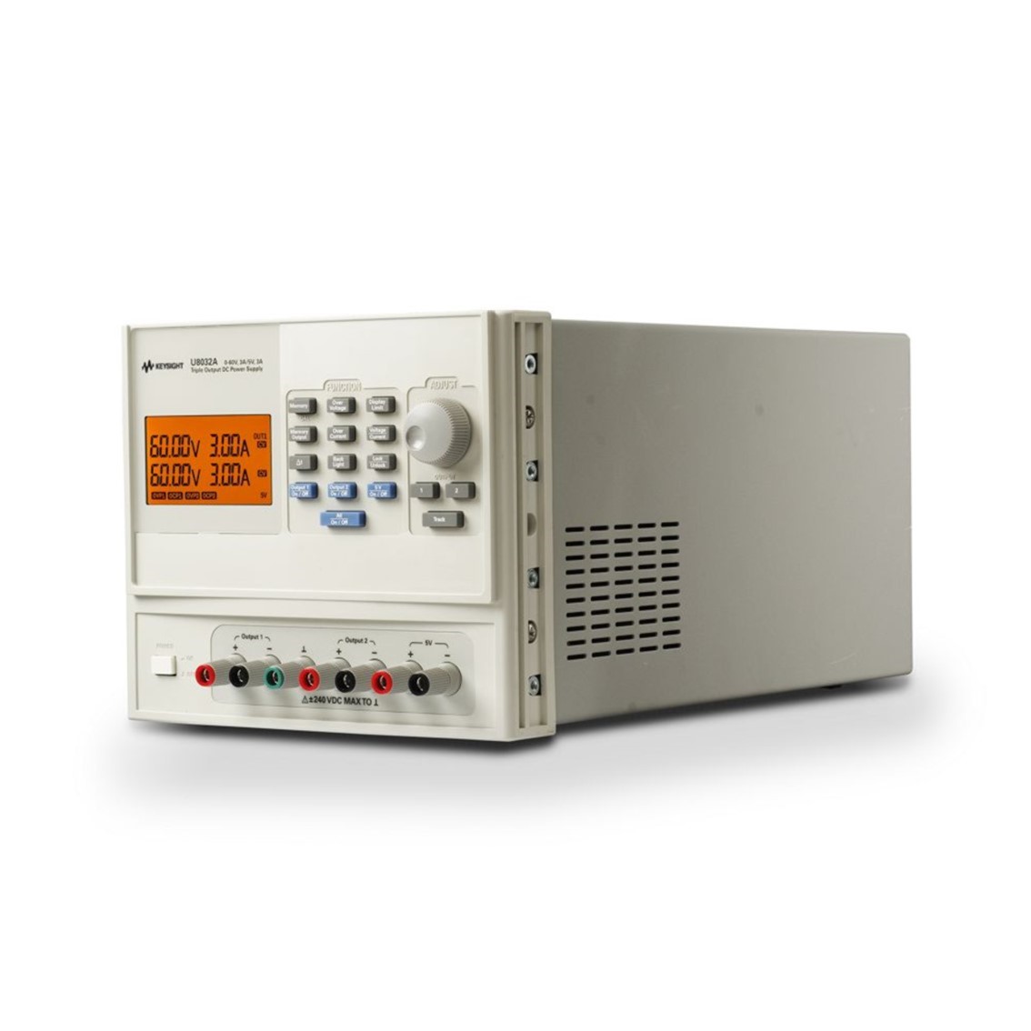 KEYSIGHT U8031A DC파워서플라이 30V, 6A :2CH, 5V, 3A:1CH, 375W DC전원공급기