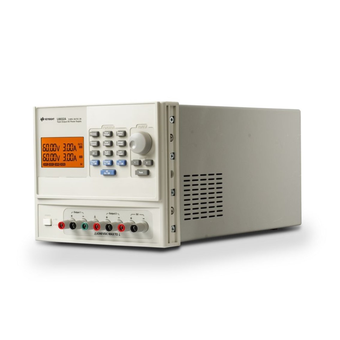KEYSIGHT U8032A 키사이트 DC파워서플라이 375W 60V, 3A, 2CH, 5V, 3A, 1CH, DC전원공급기