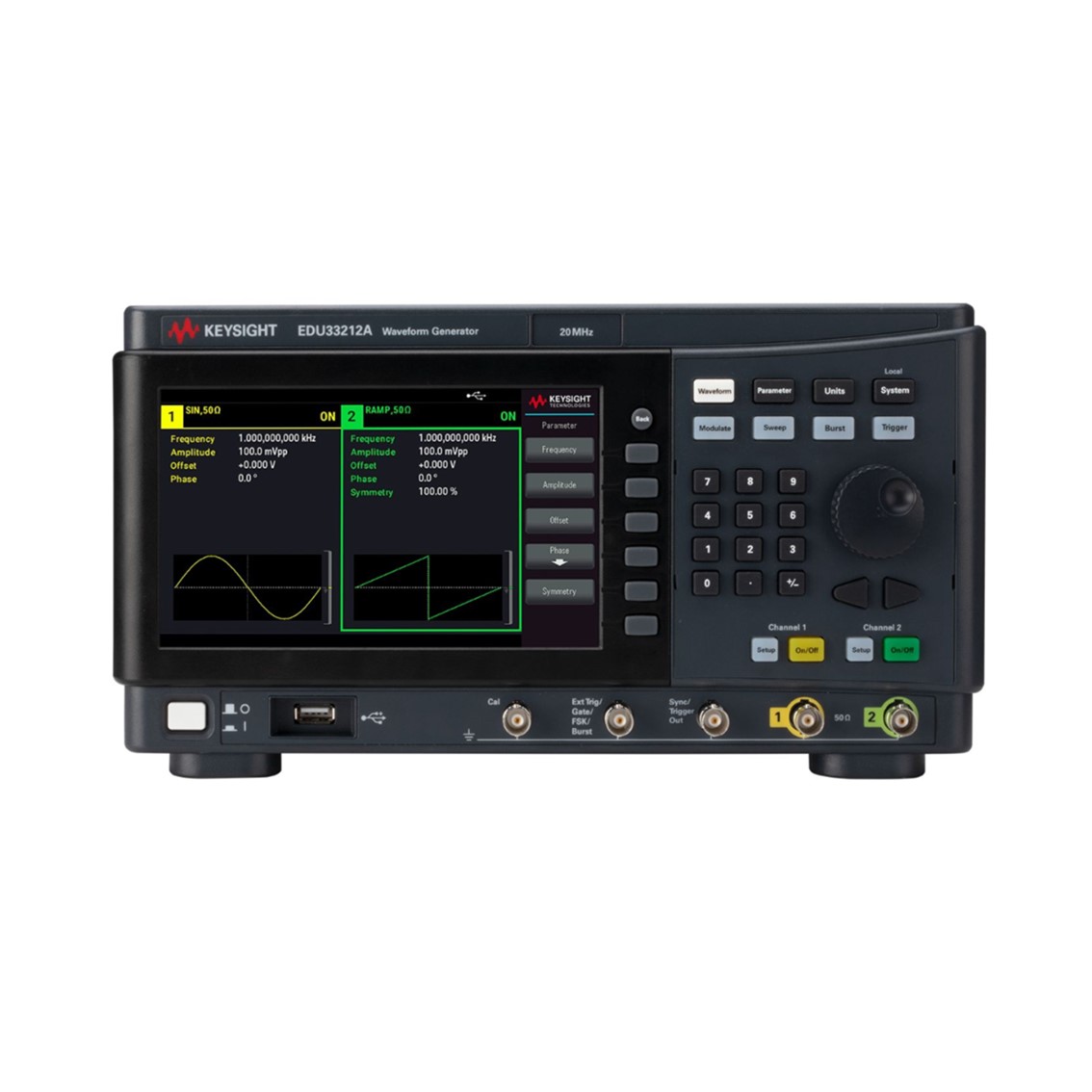 KEYSIGHT EDU33212A 키사이트 신호발생기 20MHz, 2CH, 임의파형발생기