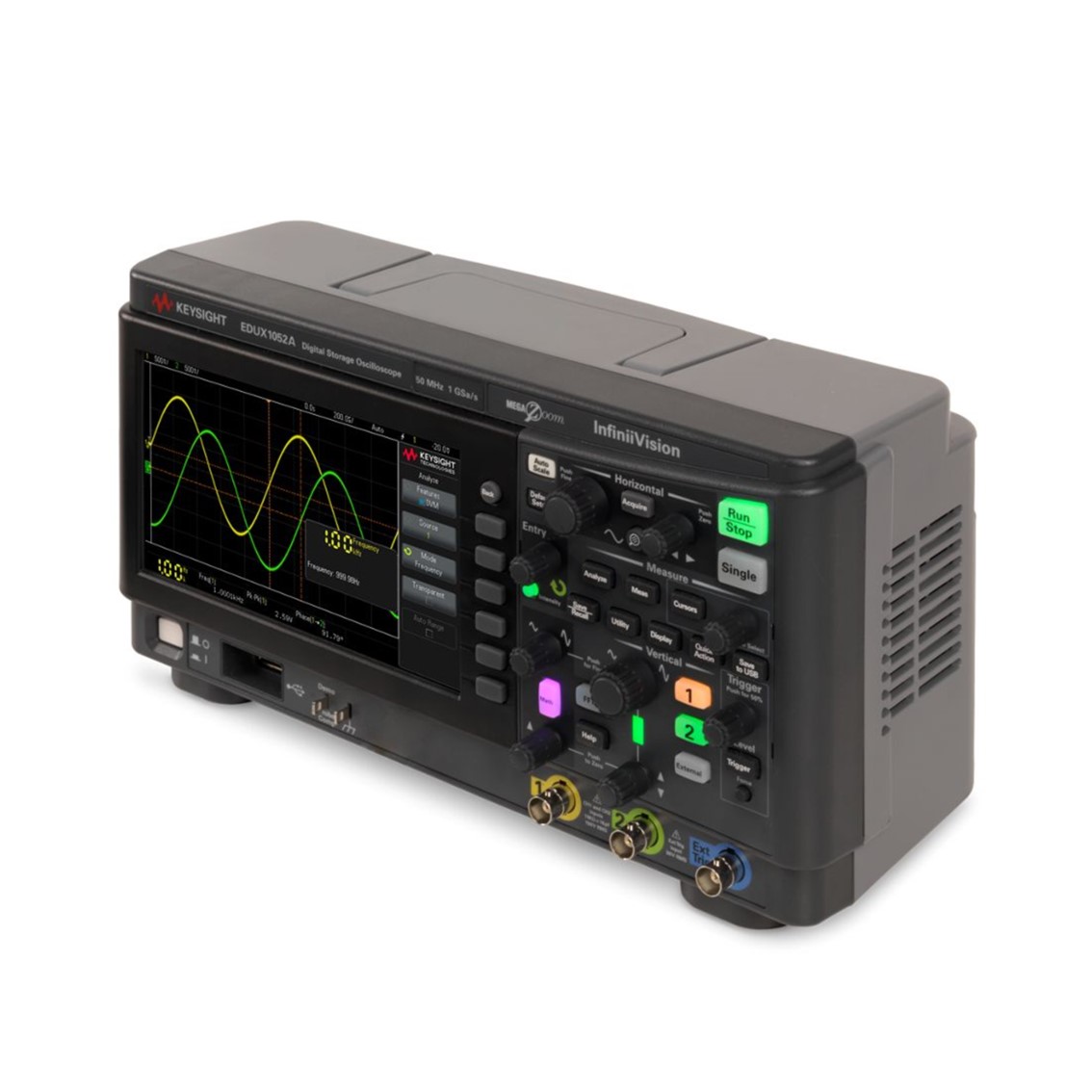 KEYSIGHT EDUX1052A 오실로스코프 2채널/50MHz
