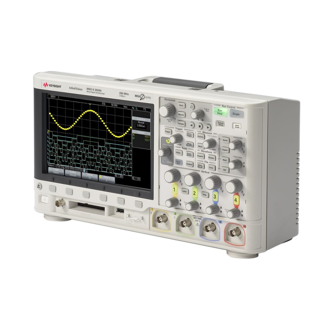 KEYSIGHT DSOX2004A 오실로스코프 4채널/70MHz
