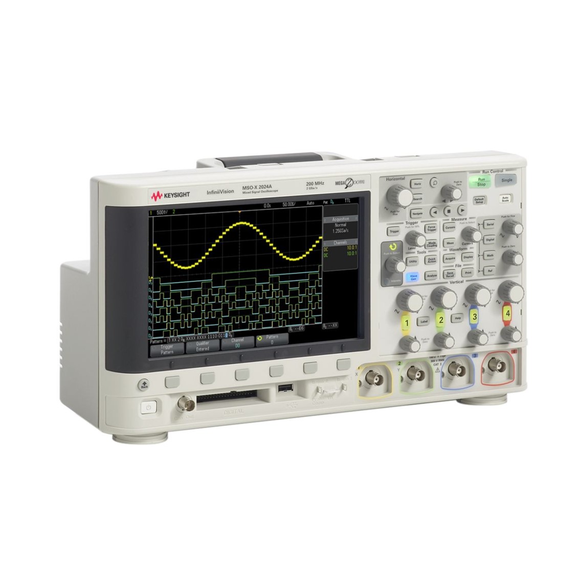 KEYSIGHT MSOX2014A 오실로스코프 4채널/100MHz, 디지털8채널