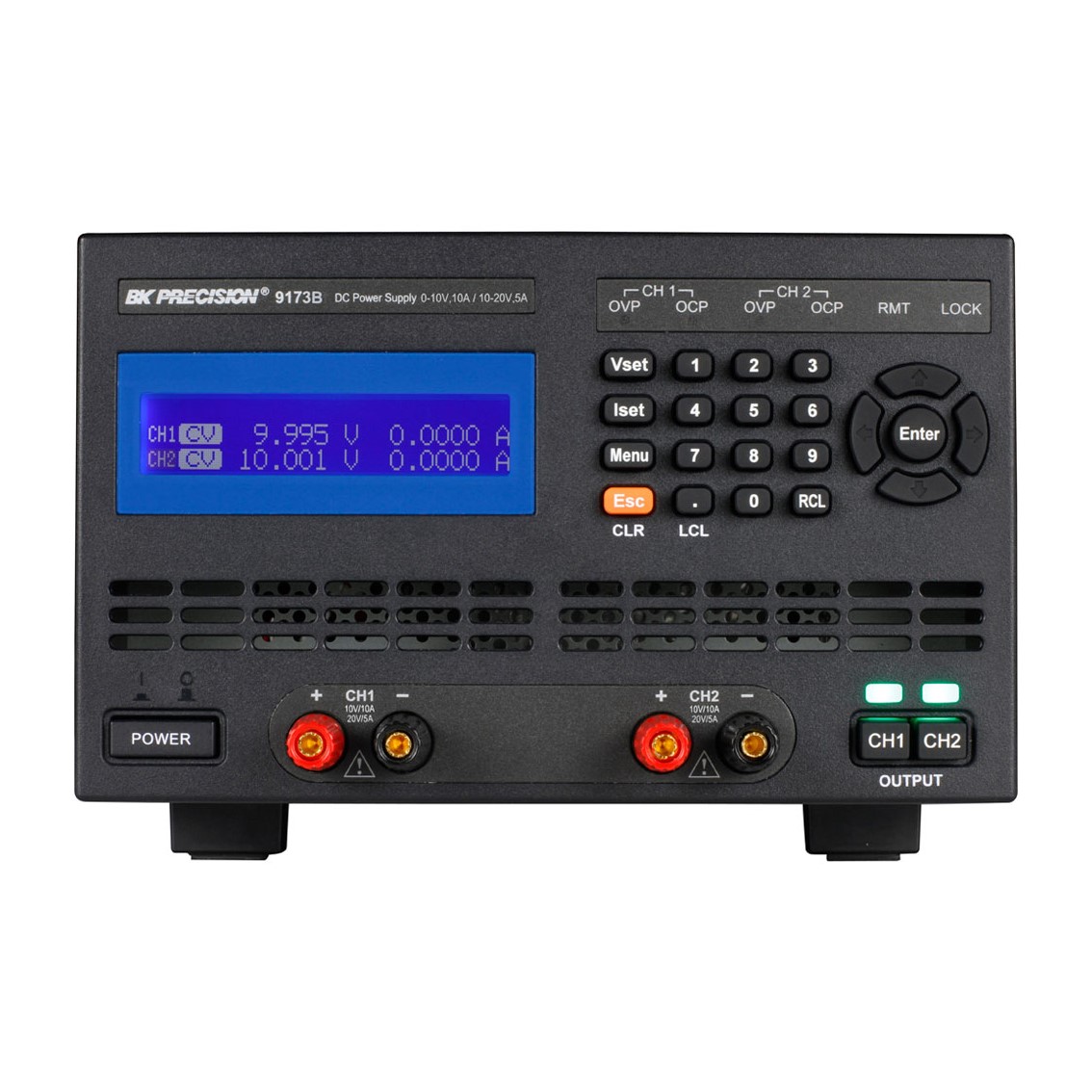 BK PRECISION 9173B 2채널 DC파워서플라이 10V/10A, 20V/5A/200W DC전원공급기