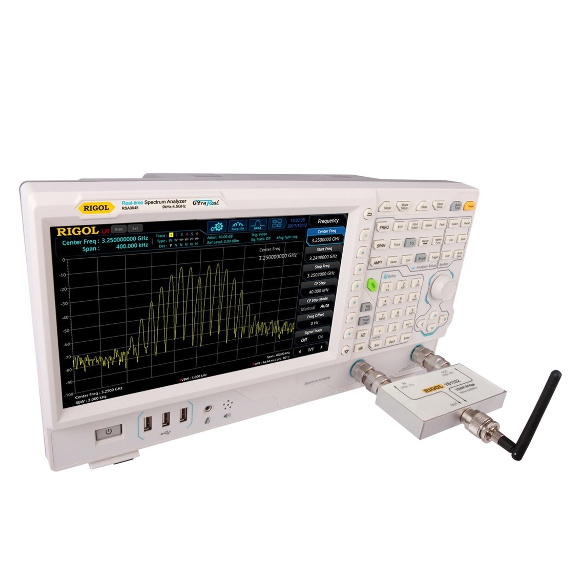 RIGOL RSA3045-TG 9kHz-4.5GHz, -102dBc/Hz, RBW 1Hz TG, 스펙트럼 아날라이저