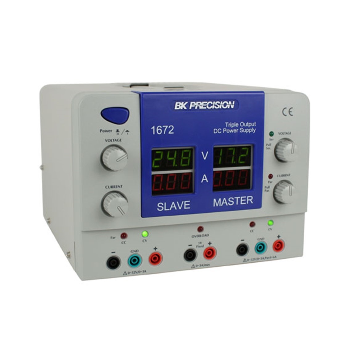 BK PRECISION 1672 3채널 DC파워서플라이 32V/3A x 2채널(가변), 5V/1A x 1채널(고정)