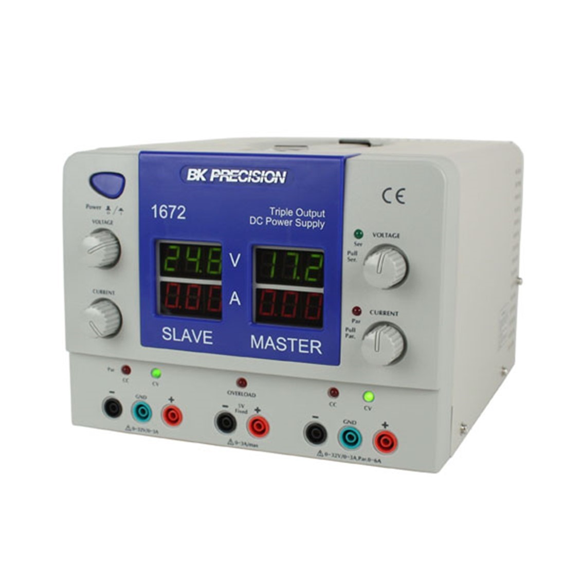 BK PRECISION 1672 3채널 DC파워서플라이 32V/3A x 2채널(가변), 5V/1A x 1채널(고정)
